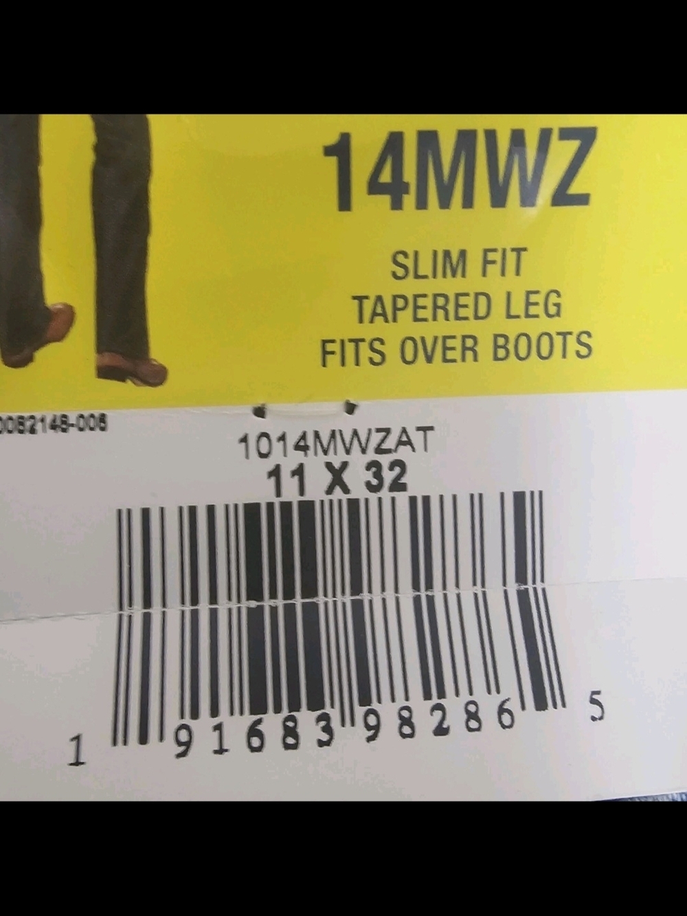 New Wrangler Cowboy Cut 14 MWZ High Rise 11x32 Jeans Women Size 10 Tapered Leg - Picture 10 of 16